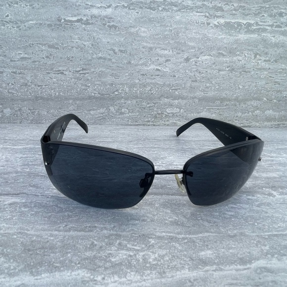 CHANEL CH 4117-B 101/87 62mm Black Crystal CC Oversized Sunglasses Frames Only - Picture 3 of 7